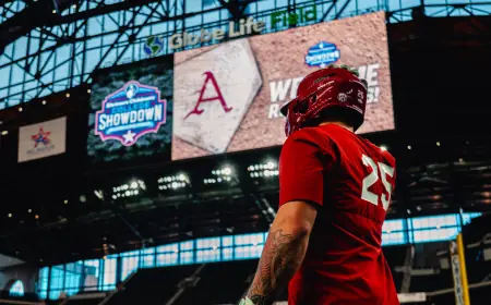 Arkansas Baseball Opens 2026 Season at Globe Life Field with Challenging Arlington Slate
