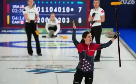 US Women’s Curling Team Defeats Canada for Historic Olympic Victory