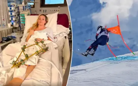 Lindsey Vonn’s Hospital Photo Sparks Expert Amputation Concerns Post-Olympics Crash