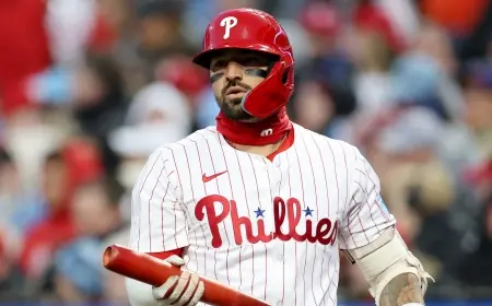 Nick Castellanos Released by the Phillies Days Before Spring Workouts, Turning a $20 Million Final Year Into a Fresh Start