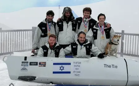 Bobsled Breakthrough: AJ Edelman Leads Israel’s First Olympic Bobsled Team After Historic Year