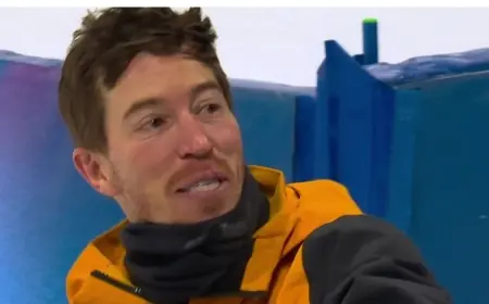 Shaun White rides the halfpipe once again: ‘I miss it’