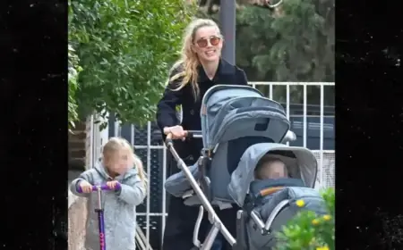 Amber Heard Radiates Joy While Johnny Depp Returns to Hollywood Filming