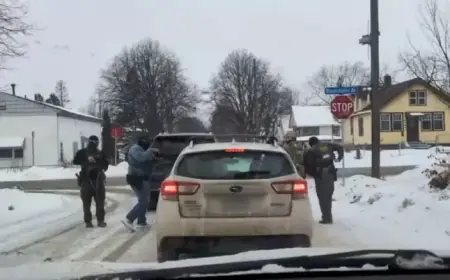 ICE Agents Intimidated Minnesota Protesters at Home, Filings Reveal