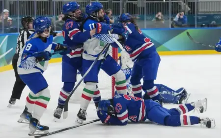 US Women’s Hockey Coach Criticizes Officiating in Tense Victory Over Italy