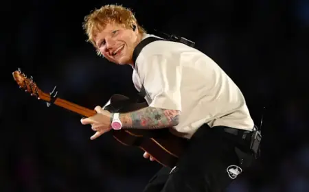 Ed Sheeran Launches Australian Tour with Spectacular Swagger and Pyrotechnics