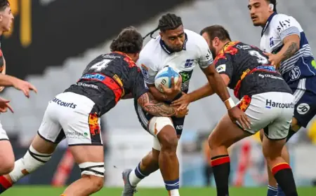 Blues and Chiefs Tied at Halftime in Super Rugby Pacific Opener