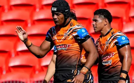 Makasini Scores Hat-Trick; Tigers Teammate Creates Early Try of the Year