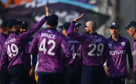 England and Scotland Clash in Crucial Cricket Calcutta Cup at Eden Gardens