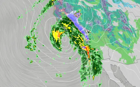 Winter Storm Warning: California's Coldest System of the Season Set to Dump Feet of Sierra Snow