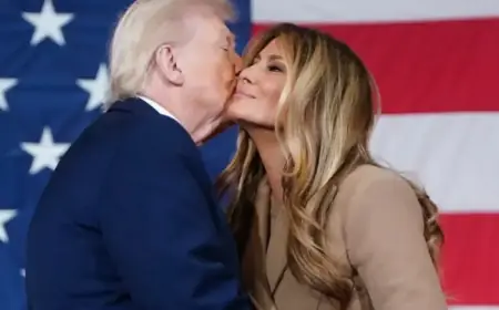 Melania Trump Sends Confusing Valentine’s Message to Fort Bragg Troops