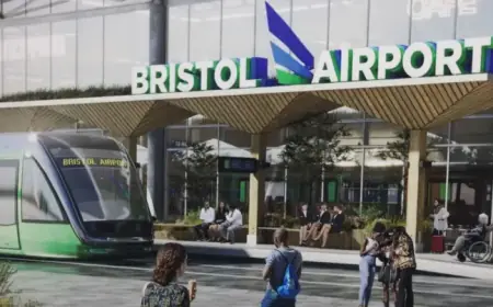 Major Transit Project Includes Bristol Airport; Design Details Unveiled