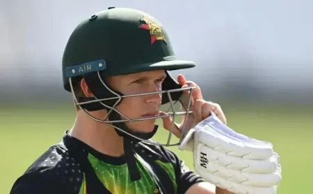 Zimbabwe T20 World Cup Team Calls Up England Star’s Brother to Replace Injured Player