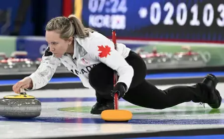 Rachel Homan Suffers Second Consecutive Olympic Defeat to Great Britain
