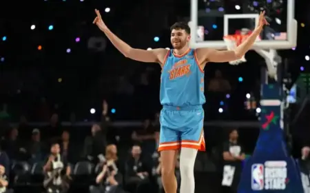 Clingan, Hansen Shine in NBA All-Star Rising Stars Challenge