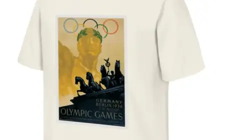 Olympic Store Sells Out Controversial T-Shirt Featuring 1936 Hitler Games