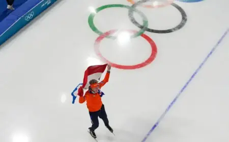 Czech Speedskater Metodej Jilek Claims 10,000m Olympic Gold at 19