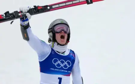 Brazil’s Lucas Pinheiro Braathen Secures Olympic Giant Slalom Gold
