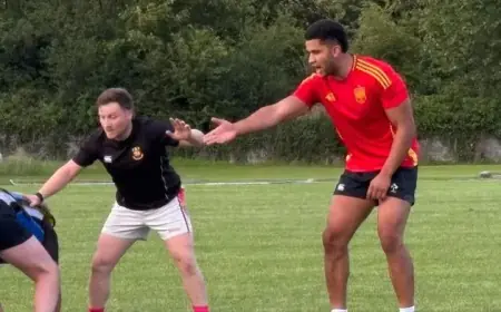 Tullamore RFC Celebrates Cormac Izuchukwu’s Humble Six Nations Debut