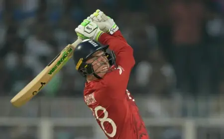 Brook Celebrates Banton’s Brilliance as England Rebounds in T20 World Cup