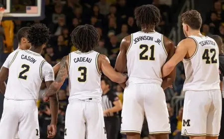 Michigan to Host UCLA in Valentine’s Day ‘White Out’ at Crisler Center