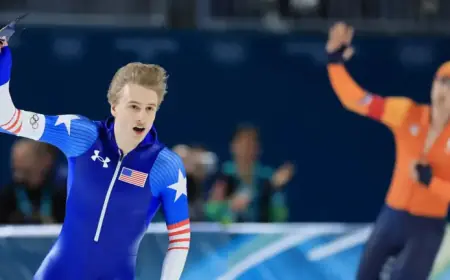 Jordan Stolz Aims for Second Olympic Medal in 2026 Winter Olympics 500m