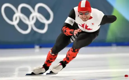 Laurent Dubreuil Claims Bronze in 500m Men’s Speed Skating at Olympics