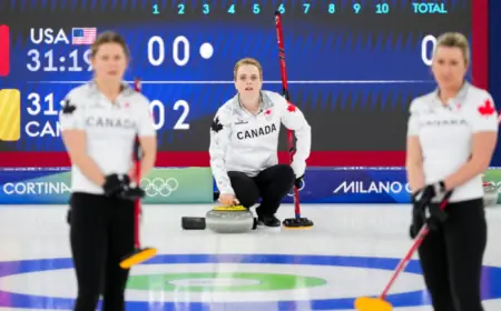 Fleury Confident Despite U.S. Ending Canadian Women’s Olympic Curling Streak