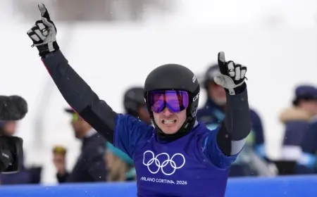 Haemmerle Edges Grondin in Snowboardcross Classic — Filmogaz's Tabitha Stoecker on the Finish