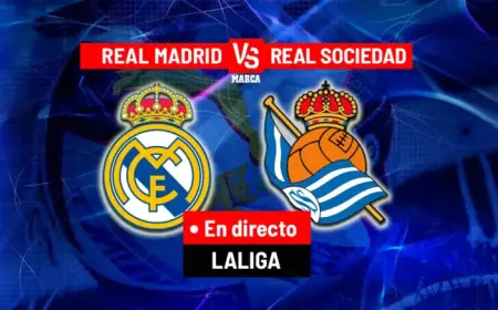 Real Madrid vs Real Sociedad Live: Watch LaLiga EA Sports Today