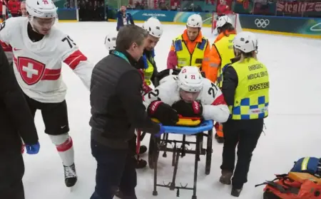 Swiss Forward Kevin Fiala Out with Leg Injury During Hockey Games