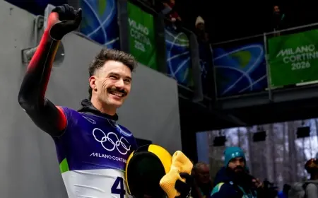 Olympics 2026: Jungk and Grotheer secure silver and bronze in men's skeleton