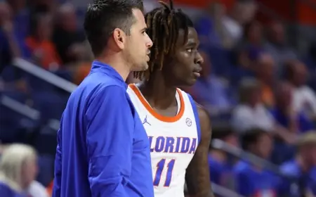 A Rivalry and Reunion: No. 25 Kentucky Heads to No. 14 Florida in SEC Battle