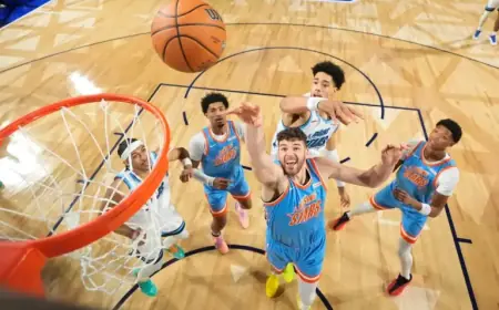 Donovan Clingan, Yang Hansen Excel at NBA Rising Stars, Fueling Future Ambitions