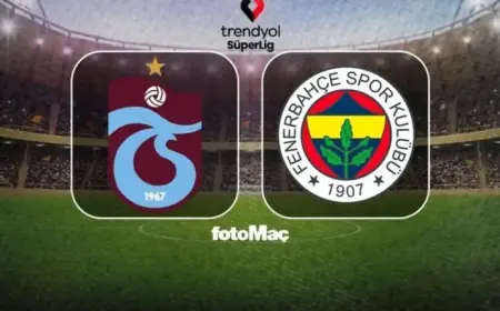 Live Match: Trabzonspor vs. Fenerbahçe Highlights