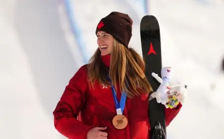 Megan Oldham powers through crash to claim slopestyle bronze at Milan Cortina 2026