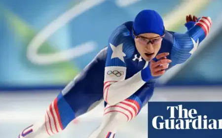 Jordan Stolz Breaks 500m Olympic Record, Wins Second Gold