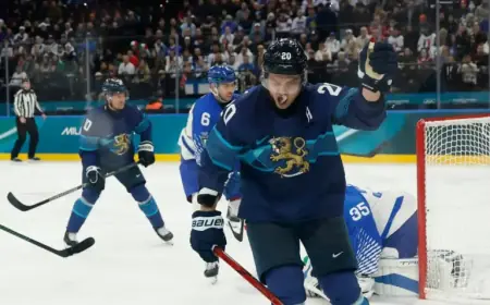 Finland Sets New Olympic Men’s Hockey Goal Record with NHL Players