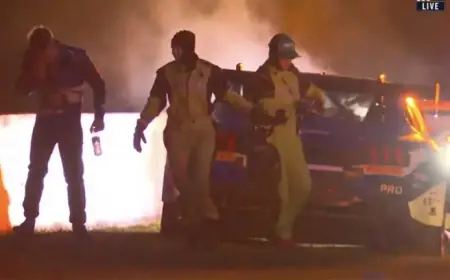 Ford Exits Bathurst 12 Hour After 250km/h Kangaroo Collision