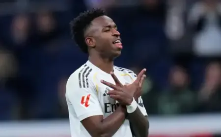 Vinícius Júnior’s Double Leads Madrid to Victory Over Real Sociedad