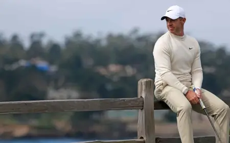 At Pebble Beach, Rory McIlroy Confronts a New Career Question