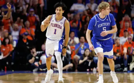 Kentucky vs Florida basketball: Gators force 14 turnovers and outlast Wildcats 92-83 in Gainesville as SEC race tightens