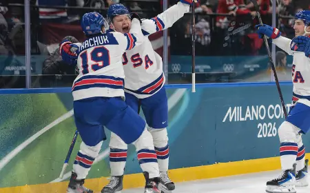 USA vs Denmark: Team USA holds off scare, wins 6–3 in Olympic men’s hockey