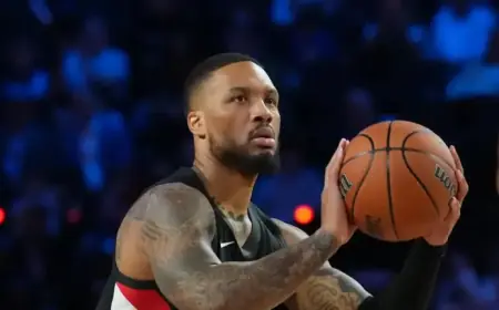 Damian Lillard Shines in Historic Three-Point Contest Victory