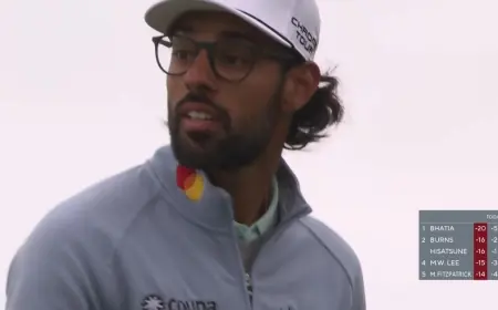 Min Woo Lee Poised to Make Move at Pebble Beach After Eye-Catching Moments in Field