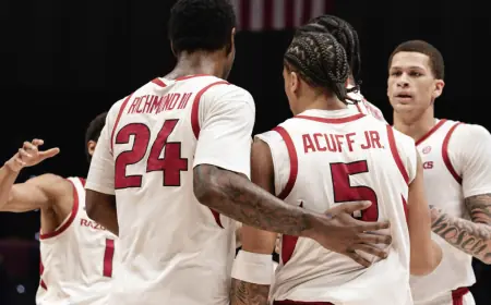 Auburn vs Arkansas: Razorbacks Back Home for Key SEC Test on Feb. 14