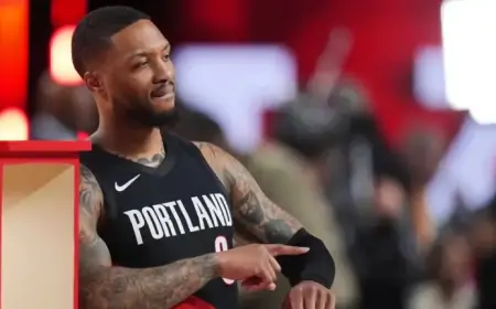 Lillard Clinches Third 3-Point Shootout Win, Tying Record