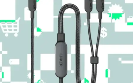 Save 20% on Anker’s Dual-Charging USB-C Cable