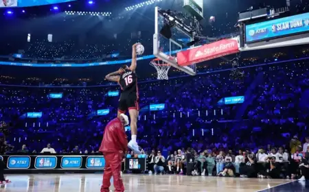 Keshad Johnson Triumphs in NBA Dunk Contest; Lillard Defeats Booker in 3-Point Duel