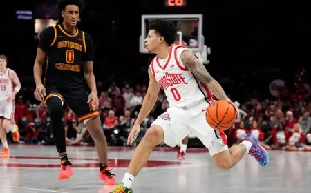 Ohio State Loses John Mobley Jr. to Hand Surgery, Guard Out Indefinitely